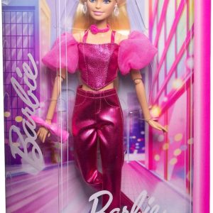 Barbie Deluxe Style Lalka JFP40 KOMBINEZON Z METALICZNYM POŁYSKIEM