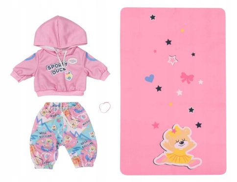 BABY Born ubranko treningowe dla lalki Ubranka strój do ćwiczeń 36 cm