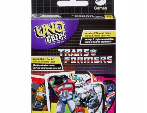 Gra karciana Transformers UNO Flip karty do gry Card Game