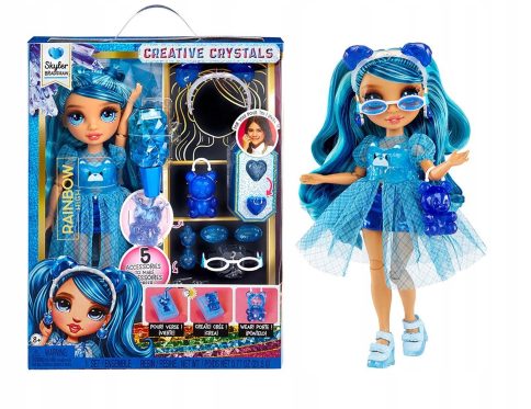 Lalka Rainbow High Skyler Kryształowe Akcesoria DIY Biżuteria dla Dzieci