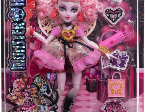 Lalka modowa Monster High STRASZYSŁODKIE URODZINY Cupid ASTERIA JBG77