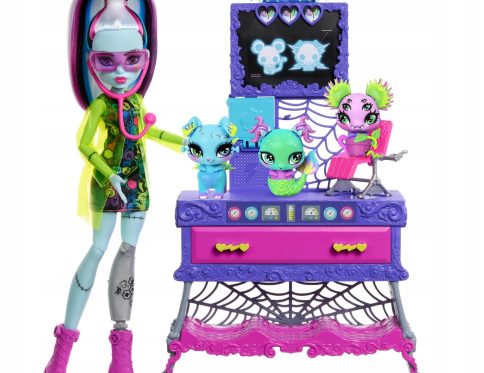 LALKA Frankie Stein Monster High Make-A-Monster Stwórz pupila