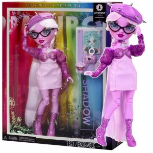 Rainbow High Shadow LALKA MODOWA Z AKCESORIAMI LAVENDER LYNNE FASHION DOLL