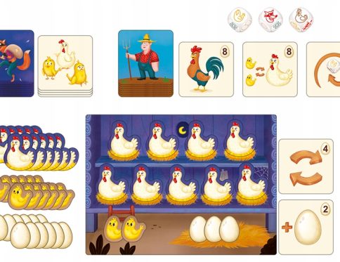 Gra planszowa Pełny Kurnik Powrót lisa