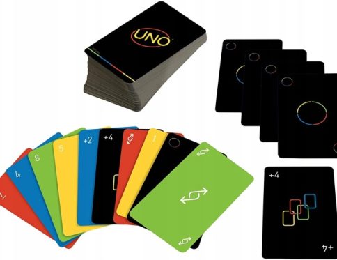 Gra karciana Karty do gry UNO Minimalista Matel
