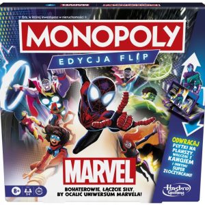 Gra planszowa MONOPOL Marvel Monopoly F9931 POLSKA WERSJA