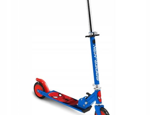 Hulajnoga dwukołowa Stamp Spiderman składana