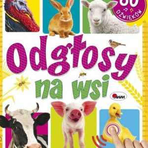 Książka z dźwiękiem Odgłosy na wsi książeczka dźwiękowa