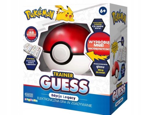 trener pokemon interaktywna gra Pokemon Trainer Guess Edycja Legacy