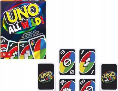 Gra karciana Mattel UNO All Wild karty do gry