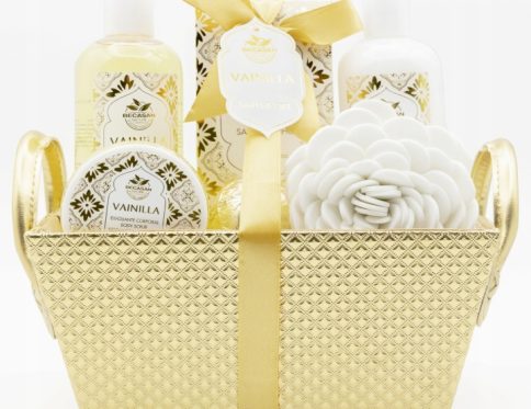 KOSMETYKI IDC DUŻY KOSZ ZESTAW KOSMETYKÓW DO CIAŁA KĄPIELI