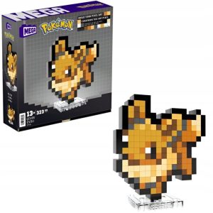 Klocki konstrukcyjne MEGA Pokemon Pixel Eevee HTH78