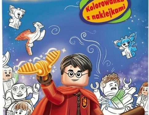 Kolorowanka z naklejkami. LEGO Harry Potter