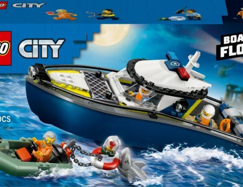 LEGO 60456 Klocki City Pościg łodzią policyjną