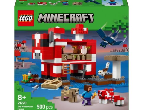 LEGO 21270 klocki minecraft dom grzybowej krowy