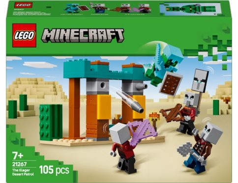 Klocki Lego 21267 Minecraft Pustynny Patrol Złosadników