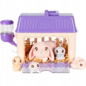 Little Live Pets Mama Surprise Minis Bunny króliczek interaktywny fioletowy