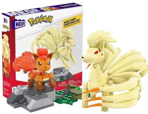 MEGA CONSTRUX KLOCKI 145 el POKEMON VULPIX EWOLUCJA