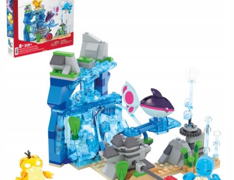 Mega Klocki Konstrukcyjne 319 el Pokemon Wodna Przygoda HXF79