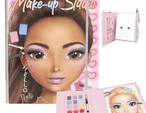 TOP MODEL SZKICOWNIK ZESTAW MAKE UP STUDIO makijażu