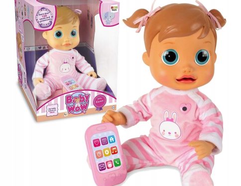 INTERAKTYWNA MÓWIĄCA LALKA EMMA 38 CM UCZY SIĘ I POWTARZA SŁOWA EPEE