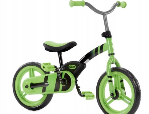 LITTLE TIKES Rowerek biegowy pedały 2w1 nauka jazdy balansowy zielony