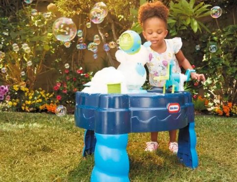 Little Tikes Stół wodny bańki mydlane 3w1