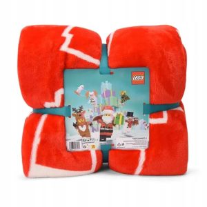 Lego kocyk polarowy świąteczny polarowy koc