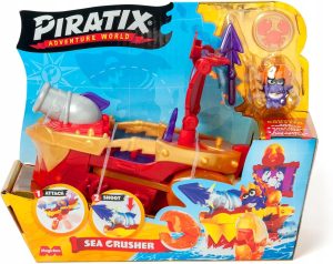 MAGICBOX-PIRATIX-SERIA-GOLDEN-TREASURE-STATEK-SEA-CRUSHER-FIGURKA-ZESTAW-EAN-GTIN-8431618030356