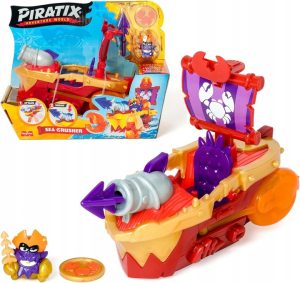 MAGICBOX-PIRATIX-SERIA-GOLDEN-TREASURE-STATEK-SEA-CRUSHER-FIGURKA-ZESTAW-Kod-producenta-60141000