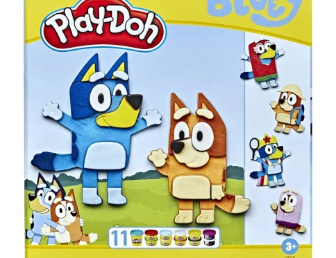 Play-Doh Ciastolina Zestaw Tworzenie I Mieszanie Kostiumów Bluey F4374