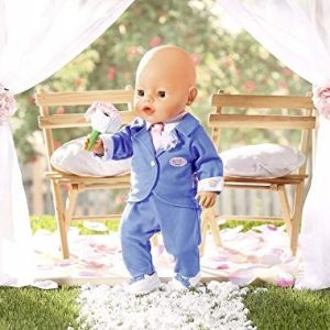 UBRANIE DLA LALKI LALKA BABY BORN 43 cm Ubranko Garnitur Pan Młody CHŁOPIEC