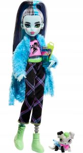 Lalka-Mattel-Monster-High-Creepover-Party-Frankie-Stein-29-cm-Kolor-niebieski