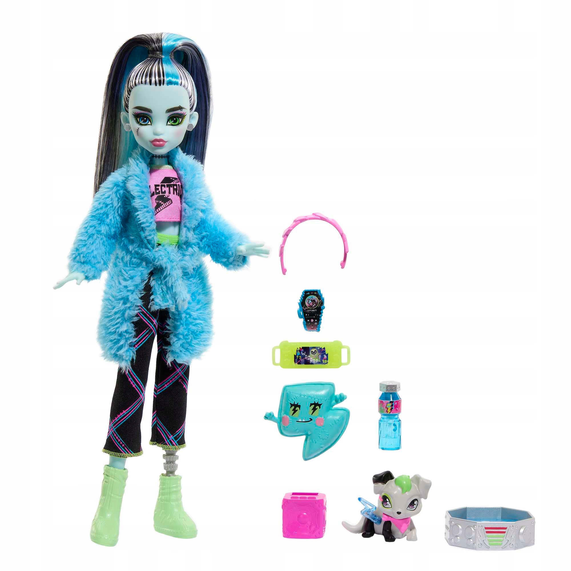 Lalka-Mattel-Monster-High-Creepover-Party-Frankie-Stein-29-cm-Marka-Monster-High