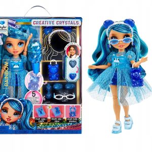 Lalka Rainbow High Skyler Kryształowe Akcesoria DIY Biżuteria dla Dzieci