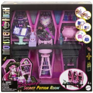 ZESTAW DO ZABAWY MONSTER HIGH SEKRETNY POKÓJ ELIKSIRÓW DRACULAURY