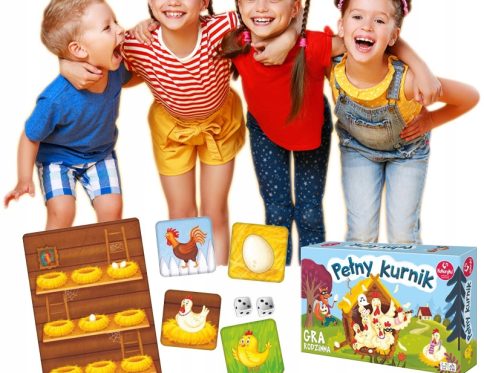 Gra planszowa Pełny Kurnik Kukuryku