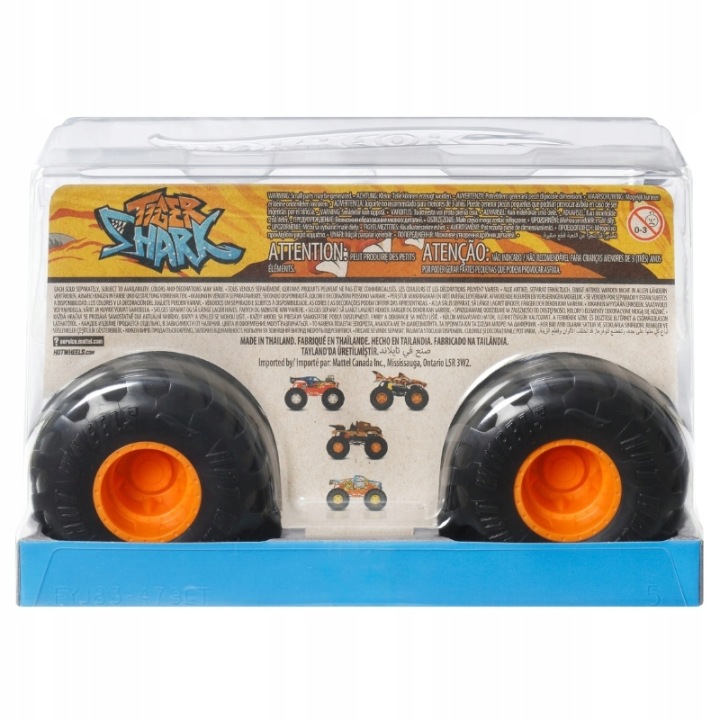 Hot-Wheels-Monster-Truck-Oversized-1-24-Tiger-Shark-JDR02-Kod-producenta-JDR02