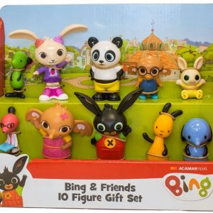 KRÓLIK BING SULA FLOP COCO DUŻY ZESTAW 10 FIGUREK FIGURKI