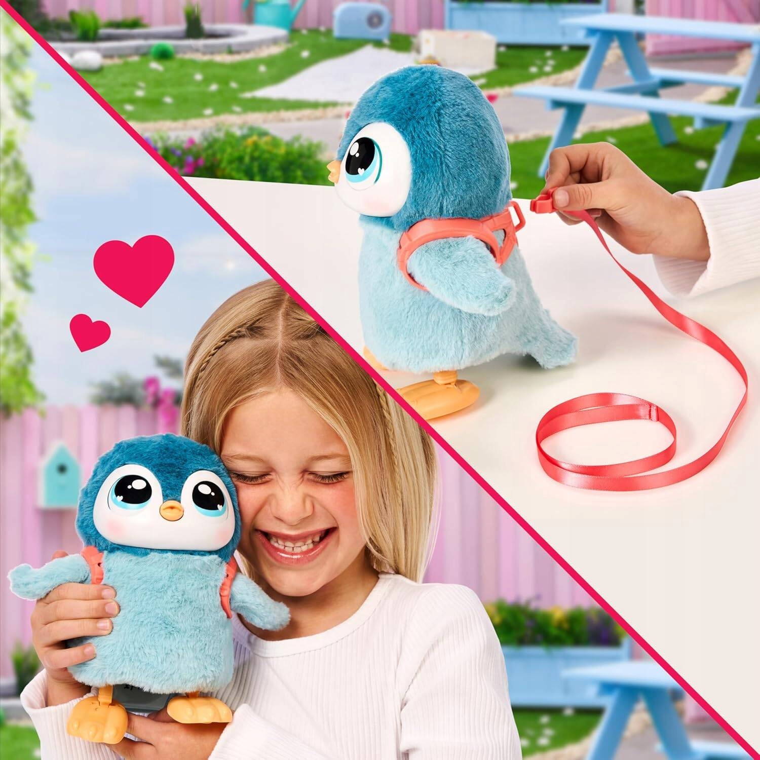 LITTLE-LIVE-PETS-INTERAKTYWNY-PINGWIN-PINGWINEK-WADDLES-SMYCZ-Seria-Little-Live-Pets