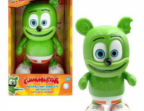 Miś interaktywny Gummi TAŃCZĄCY I ŚPIEWAJĄCY GUMMI MIŚ 22 cm