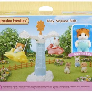 Sylvanian Przedszkolna karuzela + figurka kotka plac zabaw 5334