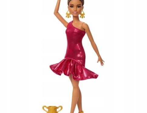 LALKA BARBIE TANCERKA lalka modowa w stroju i butach do tańca