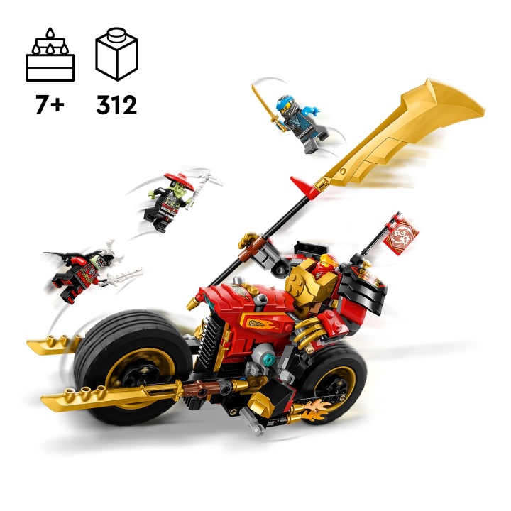 2X-LEGO-NINJAGO-71783-JEZDZIEC-MECH-KAIA-EVO-Wiek-dziecka-7-lat