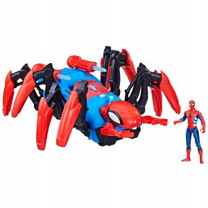wyrzutnia Marvel SpiderMan Crawl 'N Blaster Spider strzelanie pajęczyną wodą