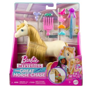 Barbie Konik Kucyk do stylizacji Tornado z grzywą do czesania