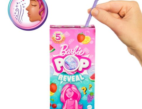 Barbie Pop Reveal Chelsea Lalka Seria Owocowy sok Asortyment HRK58