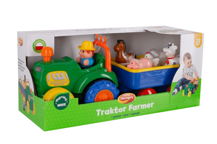 Dumel-Traktor-Farmer-z-przyczepa-i-zwierzatkami