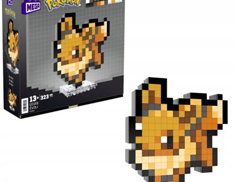 Klocki konstrukcyjne MEGA Pokemon Pixel Eevee HTH78
