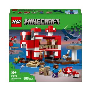 LEGO 21270 klocki minecraft dom grzybowej krowy
